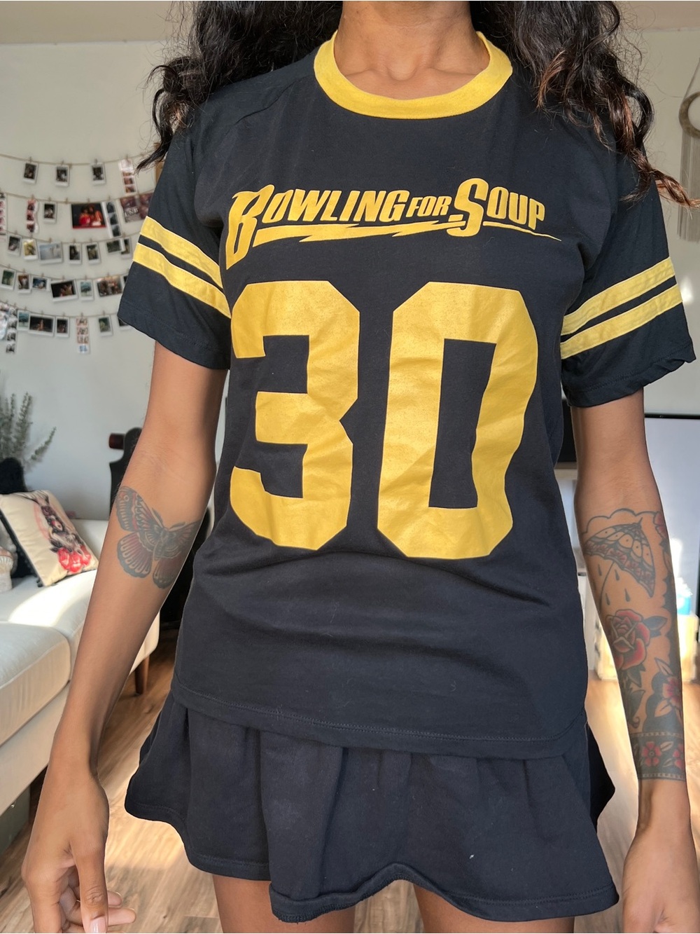 Bowling For Soup Camp Ringer Tee